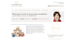 Desktop Screenshot of motherhand.com